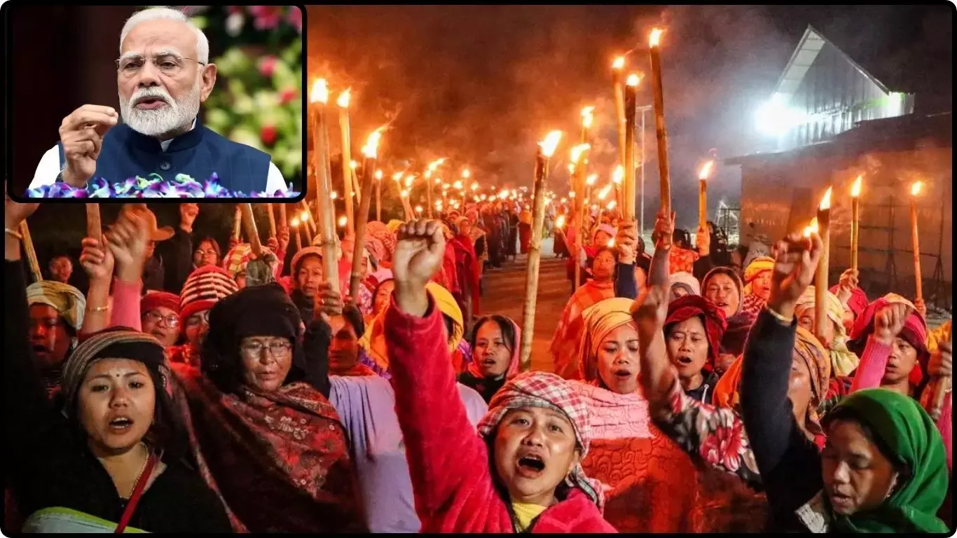 PM Modi Manipur Visit PM Modi Manipur Visit