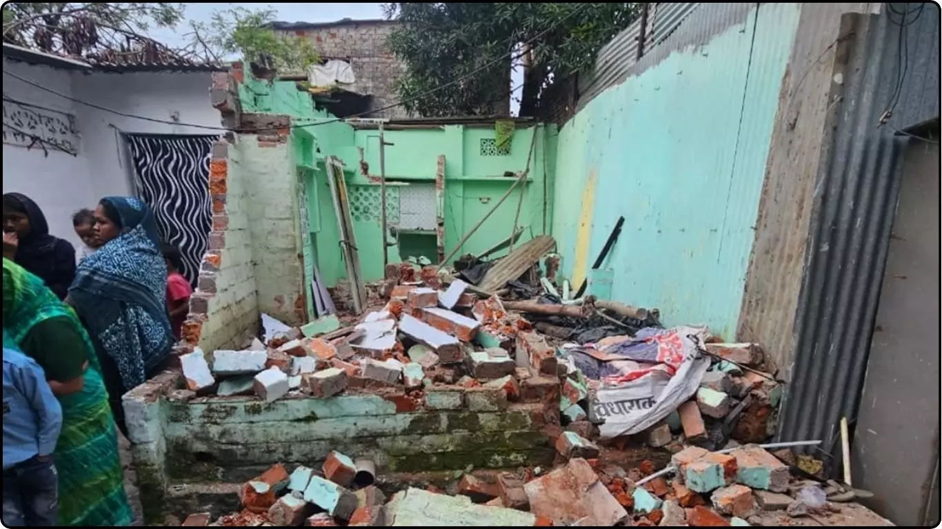भोपाल बुलडोजर एक्शन भोपाल बुलडोजर एक्शन