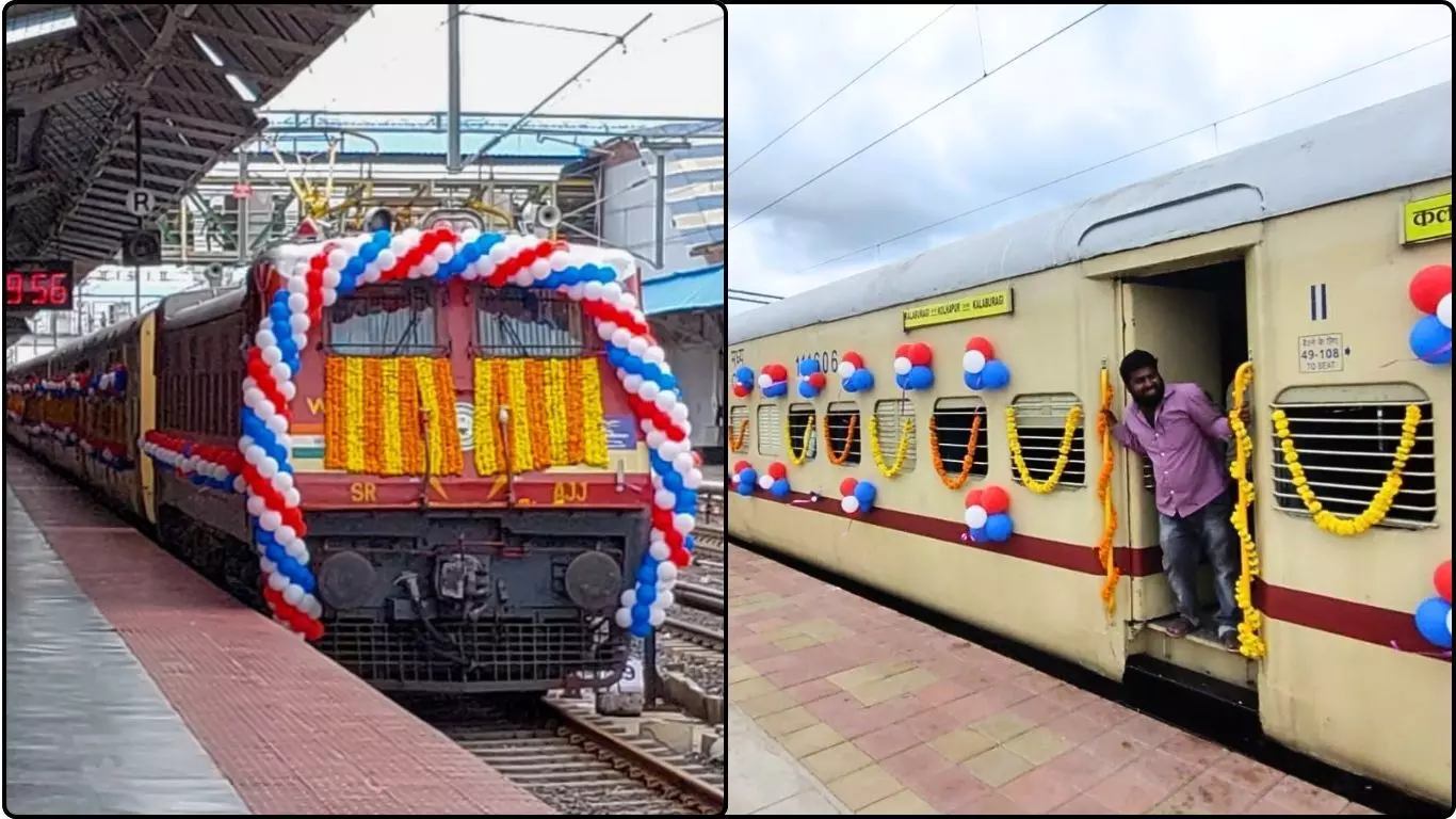 कलबुरगि कोल्हापुर सुपरफास्ट एक्सप्रेस कलबुरगि कोल्हापुर सुपरफास्ट एक्सप्रेस