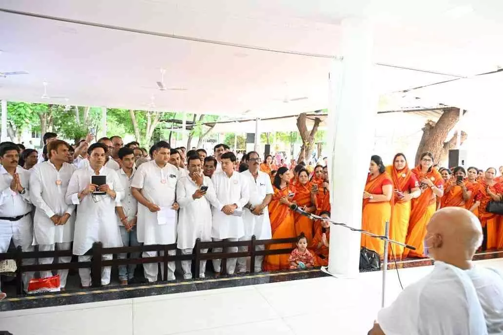 Gurudarshan Yatra of South Mumbai concludes Gurudarshan Yatra of South Mumbai concludes