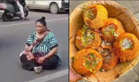 20 रुपये में 6 की जगह मिले 4 गोलगप्पे, तो सड़क पर बैठी महिला 20 रुपये में 6 की जगह मिले 4 गोलगप्पे, तो सड़क पर बैठी महिला