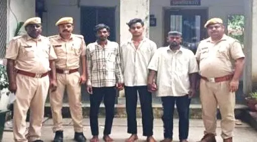 Banswara robbery case solved: Three accused arrested, mobile phones recovered Banswara robbery case solved: Three accused arrested, mobile phones recovered