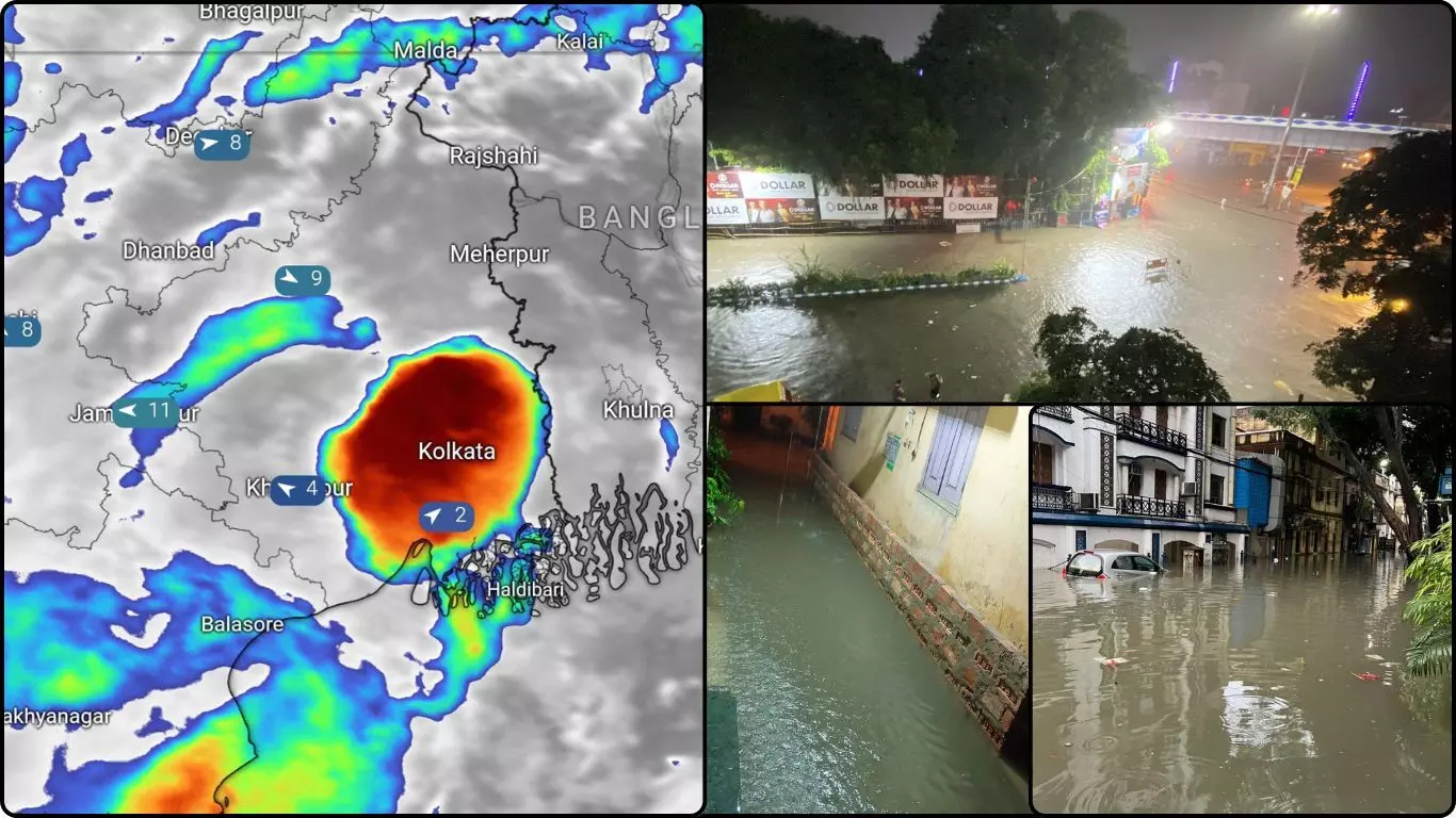 Heavy Rainfall in Kolkata Heavy Rainfall in Kolkata
