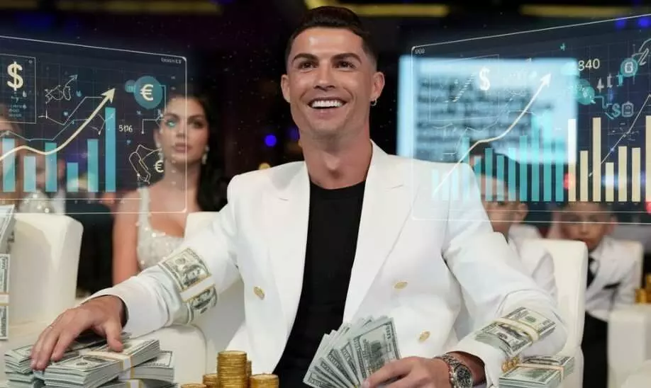 Ronaldo the worlds first billionaire footballer Ronaldo the worlds first billionaire footballer