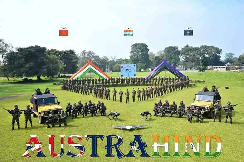 Joint Military Exercise, AustraHind 2025 Joint Military Exercise, AustraHind 2025