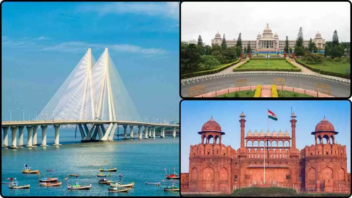 मुंबई- बेंगलुरु- दिल्ली मुंबई- बेंगलुरु- दिल्ली