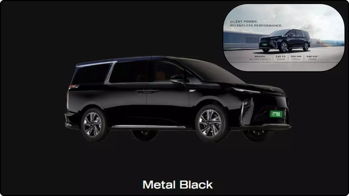 MG M9 Electric MPV।