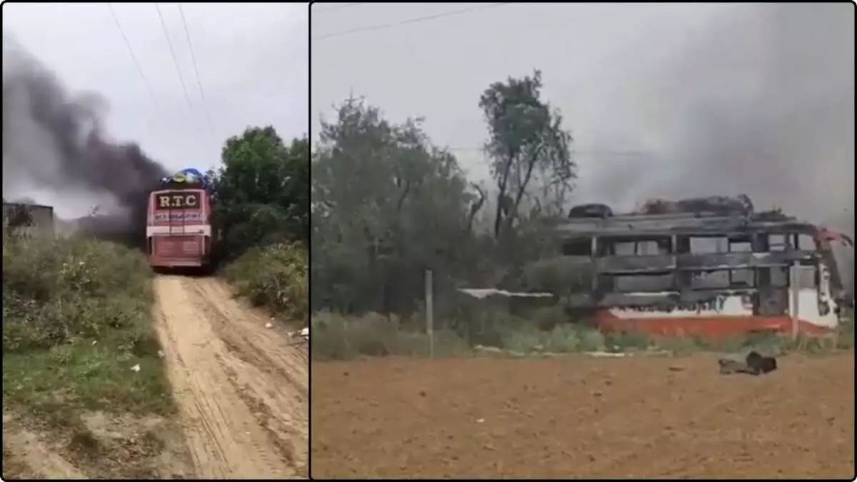 Jaipur Bus Accident Jaipur Bus Accident
