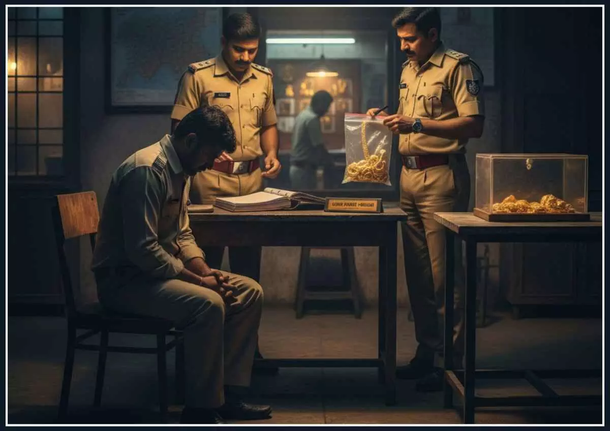 Mumbai gold jewellery theft mystery exposed Mumbai gold jewellery theft mystery exposed