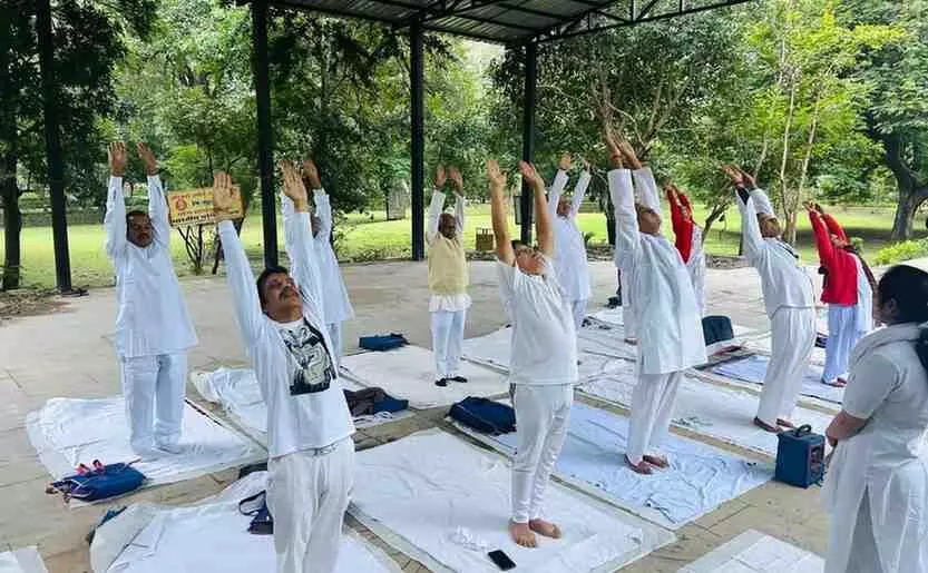Indian Yoga Institutes Diwali Milan and New Years Eve Celebration held in Kota North Indian Yoga Institutes Diwali Milan and New Years Eve Celebration held in Kota North
