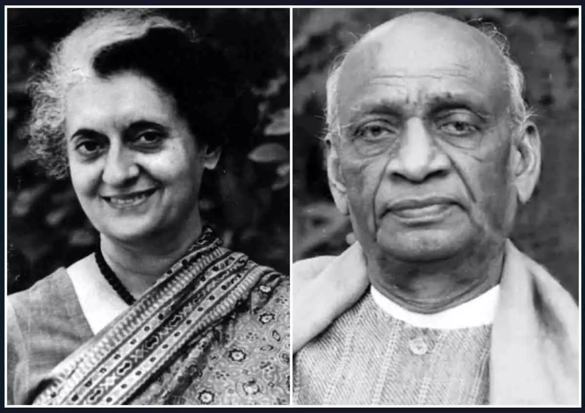 Indira Gandhis death anniversary and Sardar Patels birth anniversary
