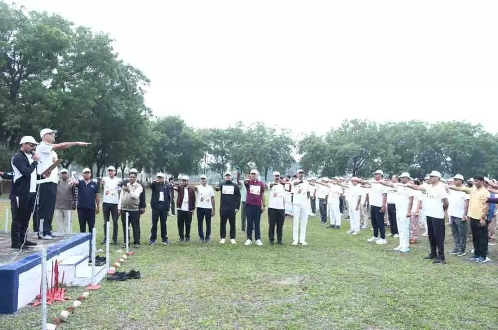 Sardar@150 Unity March and Run for Unity organised in a grand manner in Sawai Madhopur Sardar@150 Unity March and Run for Unity organised in a grand manner in Sawai Madhopur
