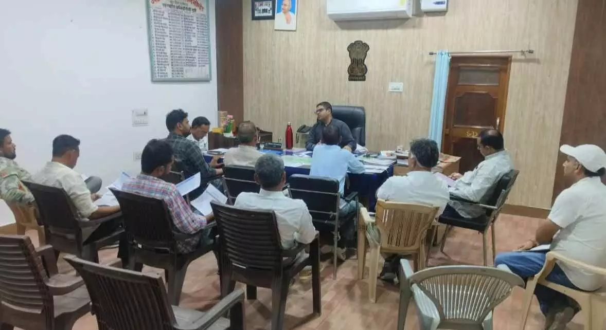 Meeting on special intensive revision of voter list in Nohar Meeting on special intensive revision of voter list in Nohar