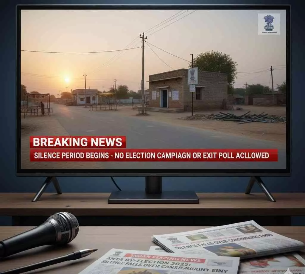 Strict ban on election campaigning and broadcasting of exit polls during silence period Strict ban on election campaigning and broadcasting of exit polls during silence period