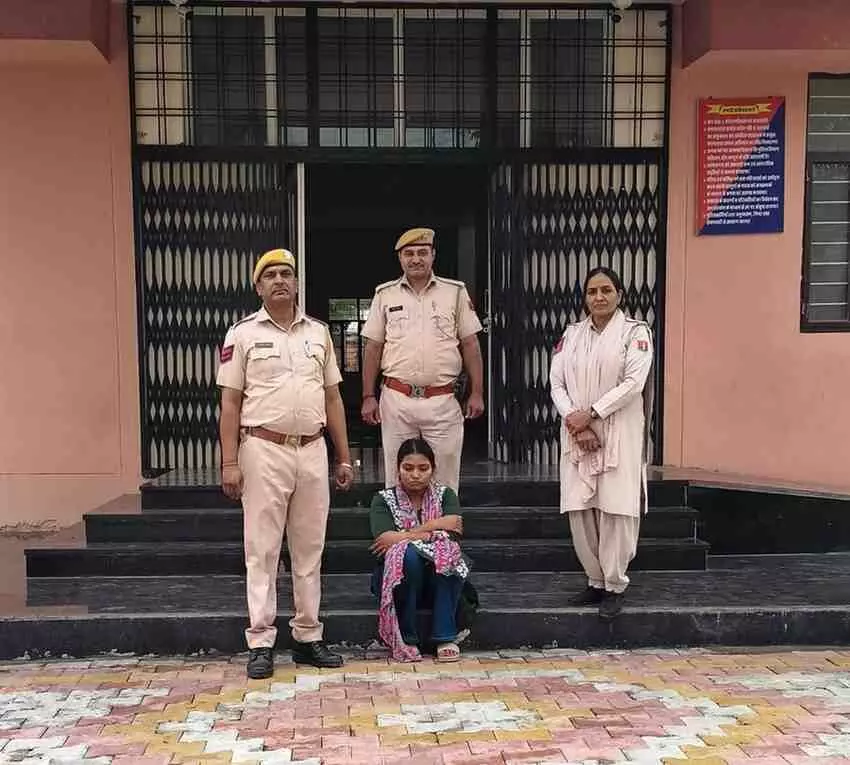 Honeytrap gang busted in Jhalawar: History-sheeter Hemraj Sumans female accomplice arrested
