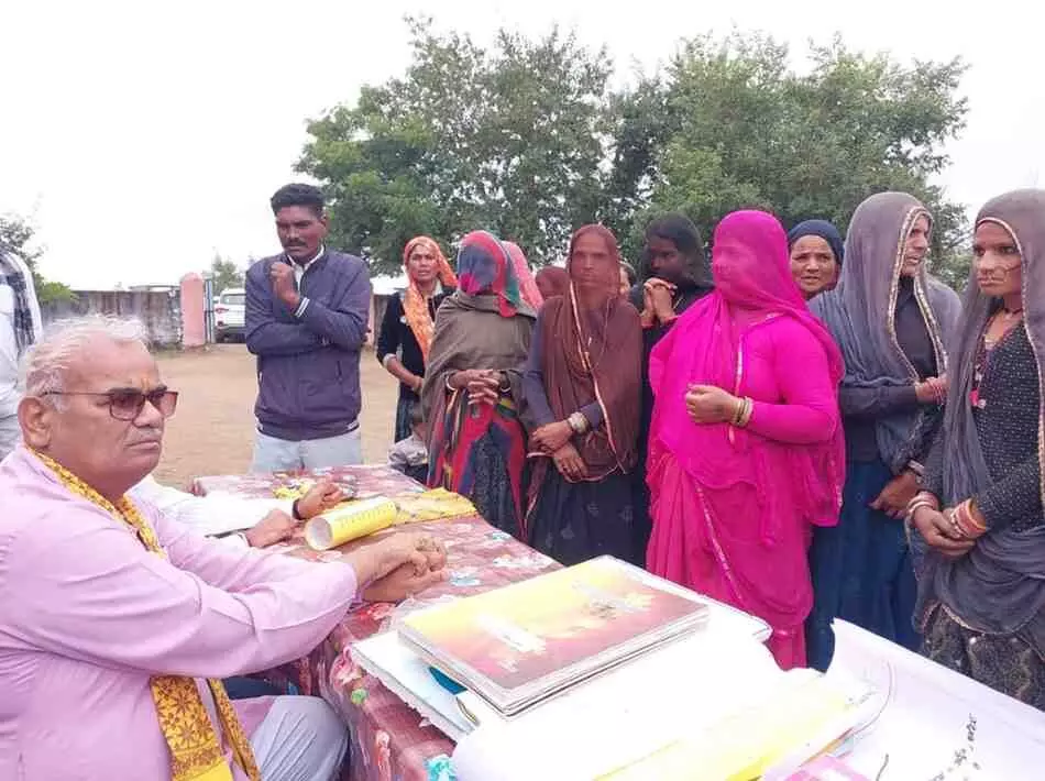 Education Minister Madan Dilawar attended the mega PTM at Teen Tapri School,