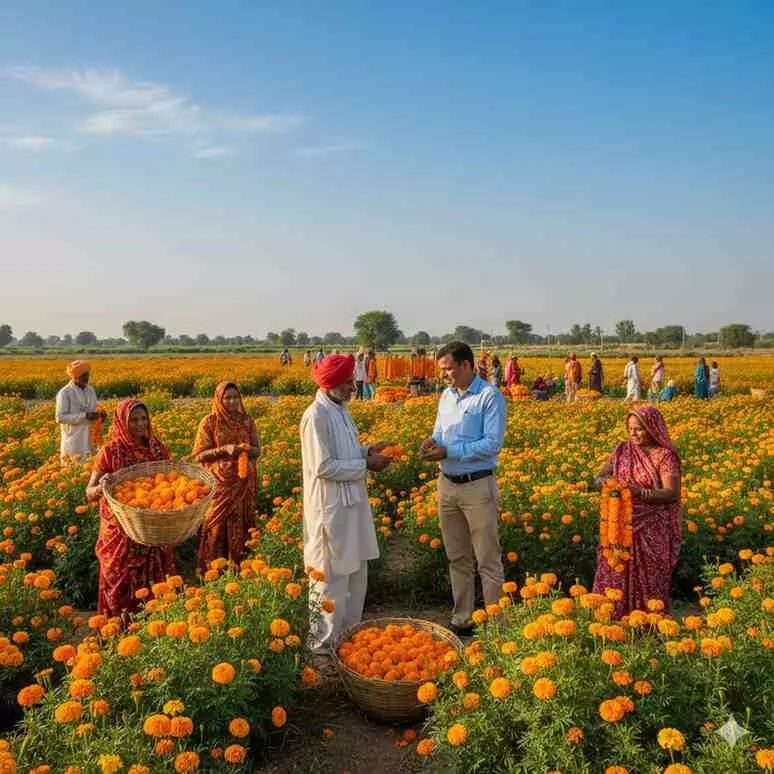 a golden future has blossomed in Sawai Madhopur