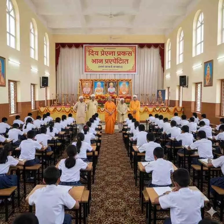 Maharishi Dadhichi Vidyalaya concludes the Divya Prerana Prakash Gyan Competition – hundreds of children demonstrate their passion for Indian culture