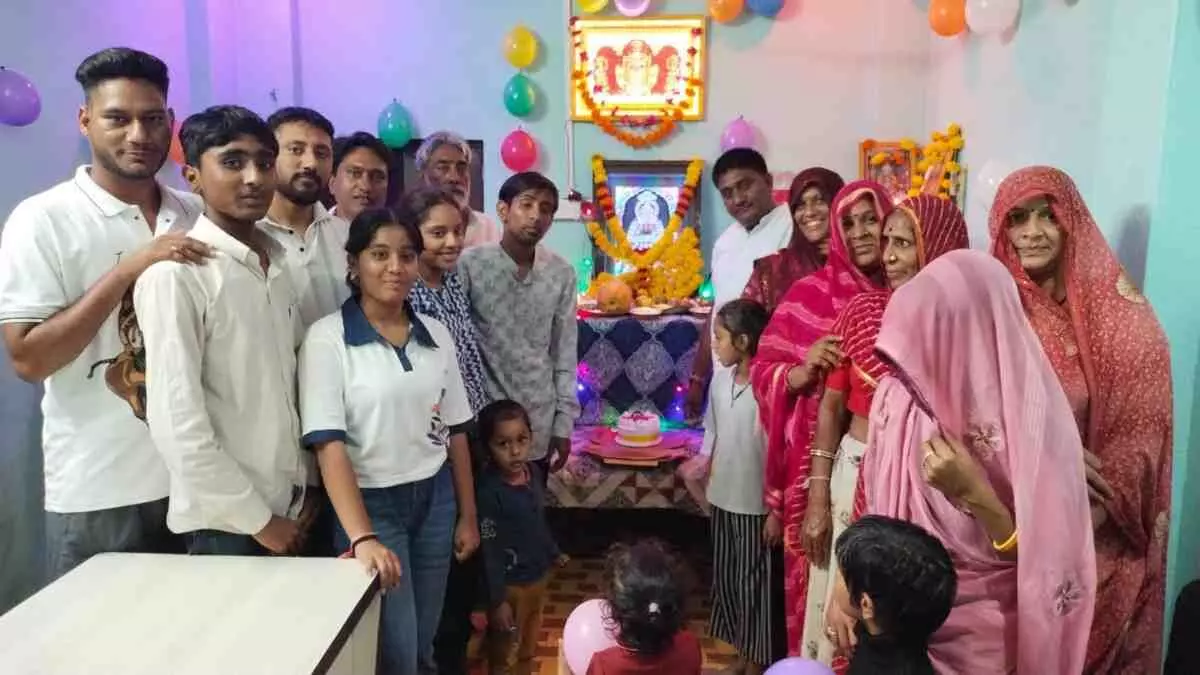 Grand birth anniversary of Khatushyamji in Bhatewar Grand birth anniversary of Khatushyamji in Bhatewar