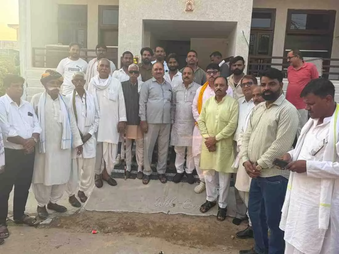 Talks between the Gujjar community and MLA Gothwal are successful; Talks between the Gujjar community and MLA Gothwal are successful;
