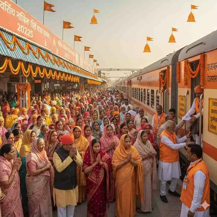 a special train will leave from Bikaner on November 5, with 200 pilgrims from Hanumangarh participating.
