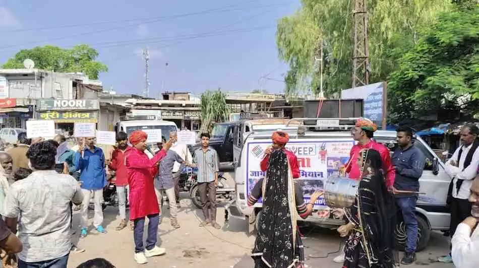 We will also dance, sing... and come back after casting our votes: Colourful start of the rainbow week under SWEEP We will also dance, sing... and come back after casting our votes: Colourful start of the rainbow week under SWEEP