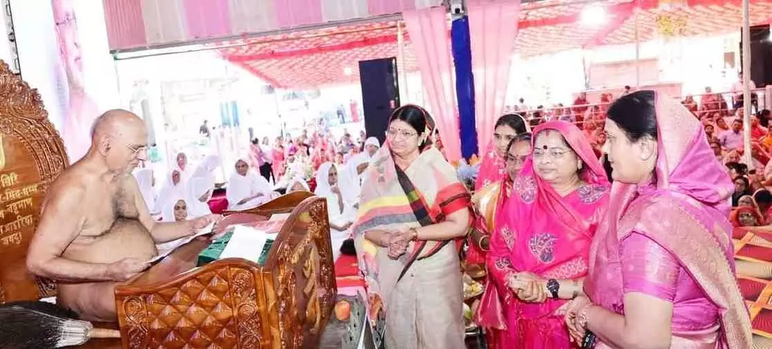 Main road in Tonk named after Prathmacharya Shanti Sagar Maharaj, wave of joy in Jain community Main road in Tonk named after Prathmacharya Shanti Sagar Maharaj, wave of joy in Jain community