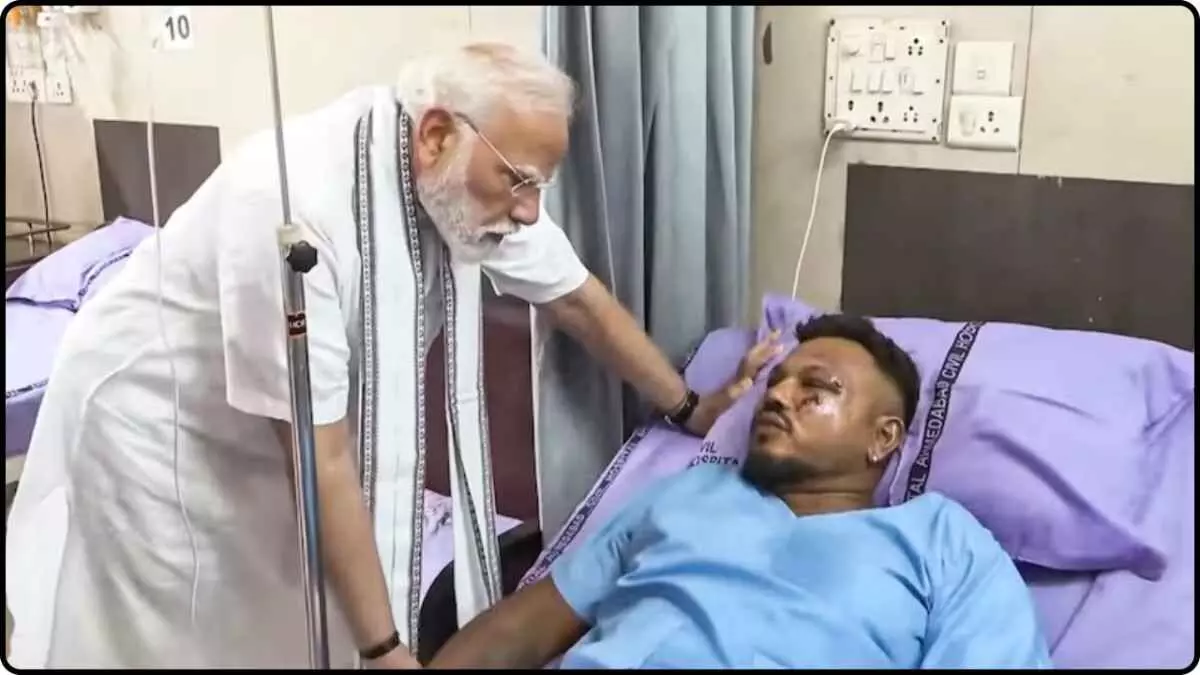 The only surviving passenger of the Air India crash; alone in the pain of losing his family, know his painful story