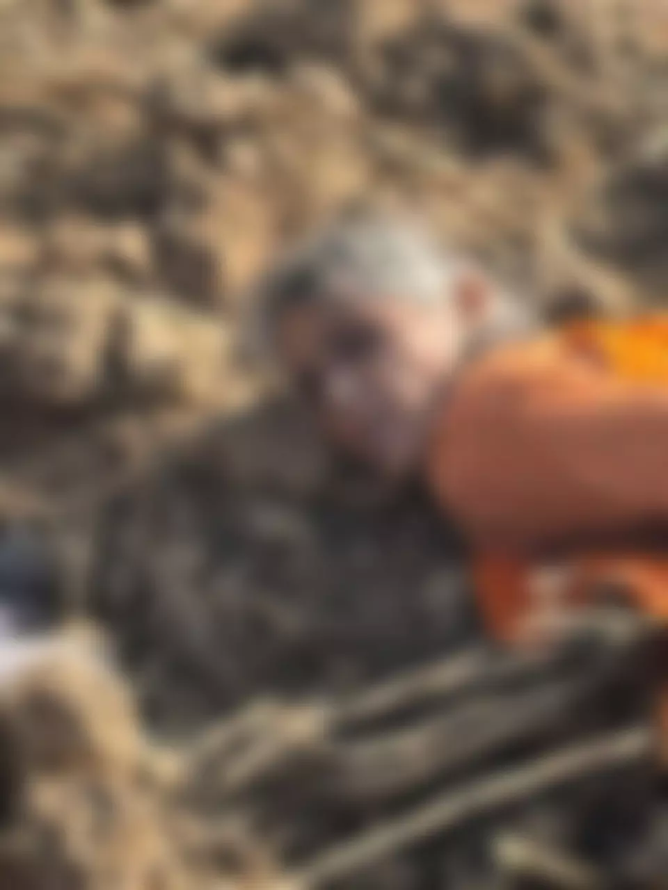 The discovery of an elderly womans body