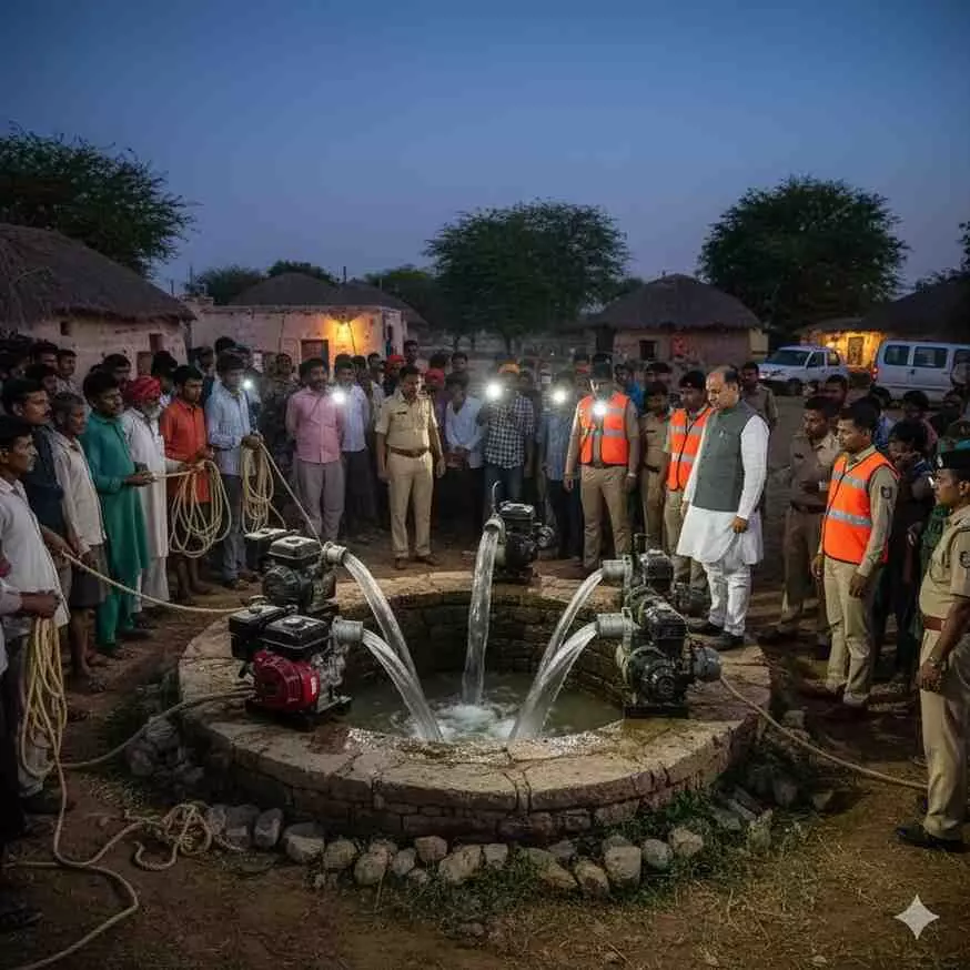 Disabled teenager dies after falling into a well; body found hours later using four motors Disabled teenager dies after falling into a well; body found hours later using four motors