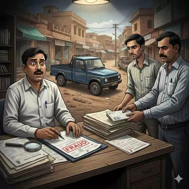 Bank loan grabbing conspiracy exposed: Finance company defrauded of lakhs by creating fake guarantors Bank loan grabbing conspiracy exposed: Finance company defrauded of lakhs by creating fake guarantors