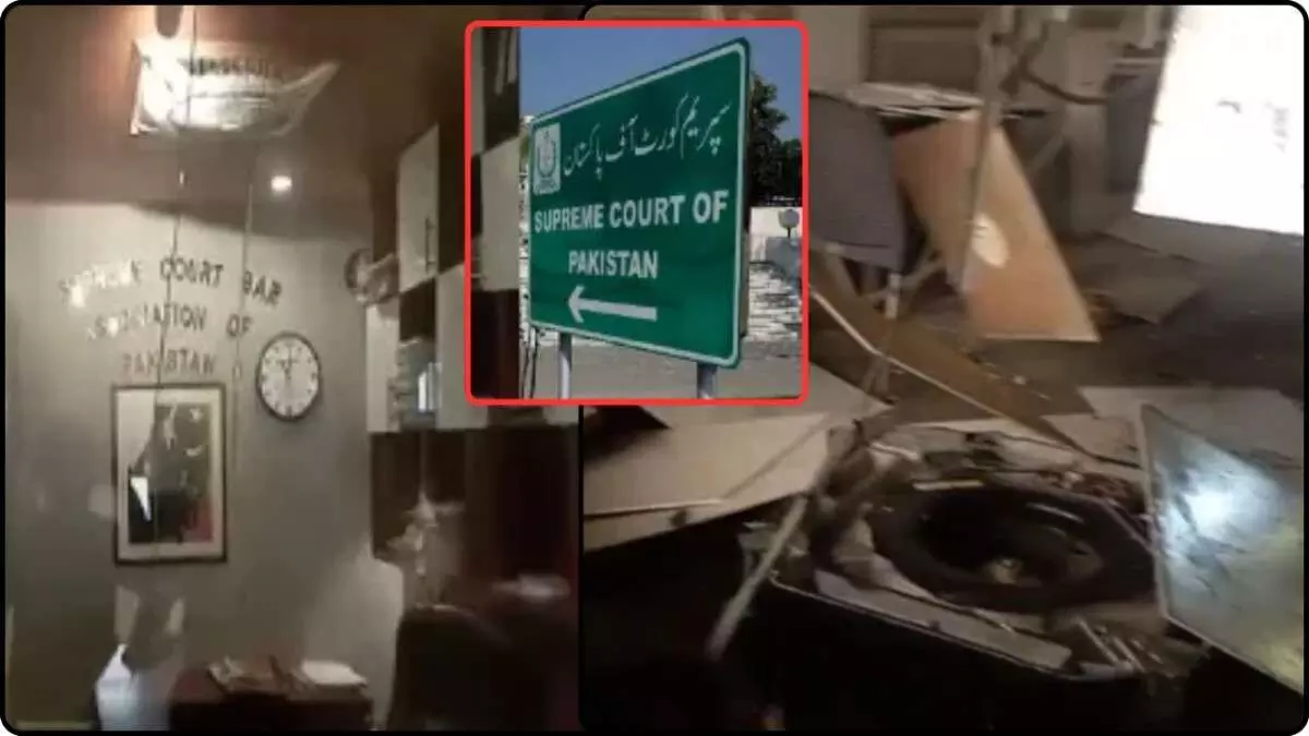 Accident during repair work at Pakistans Supreme Court; 12 injured, investigation underway Accident during repair work at Pakistans Supreme Court; 12 injured, investigation underway