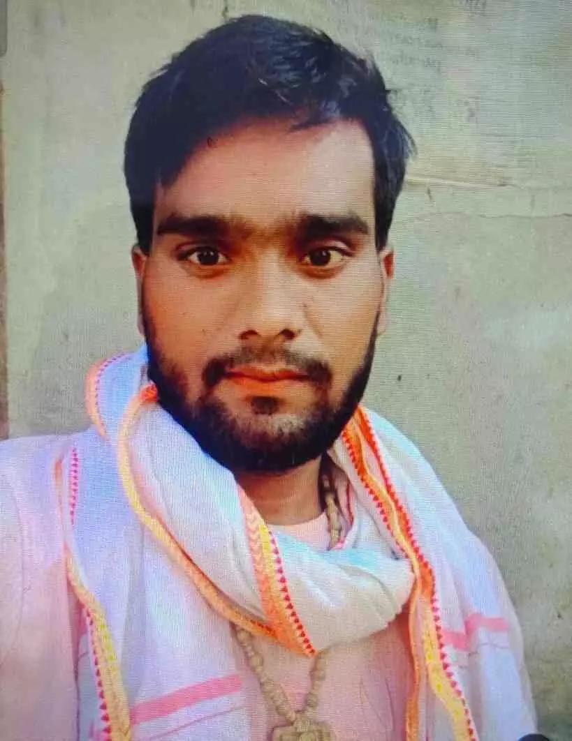 A young man died tragically after being hit by a roadways bus at the Deeg bus stand.