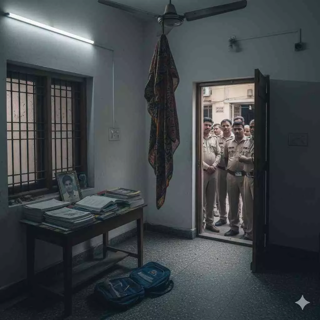 A 13-year-old student in Udaipur committed suicide by hanging herself at home, A 13-year-old student in Udaipur committed suicide by hanging herself at home,