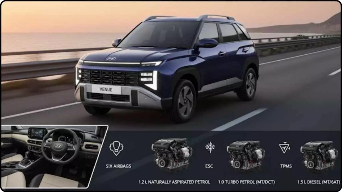 The new Hyundai Venue is even better than before; significant changes to its design and safety technology The new Hyundai Venue is even better than before; significant changes to its design and safety technology