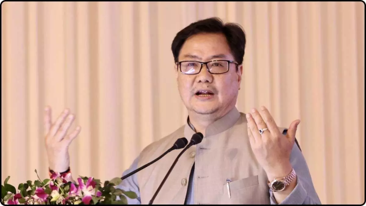 Union Minister Rijiju taunted Rahul Gandhi by saying, Hard work is necessary to win elections and gave a befitting reply to Rahul Gandhi. Union Minister Rijiju taunted Rahul Gandhi by saying, Hard work is necessary to win elections and gave a befitting reply to Rahul Gandhi.
