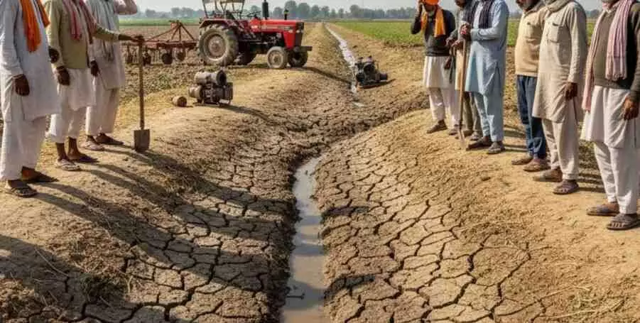 Farmers in Nohar are furious over the sudden closure of the canal