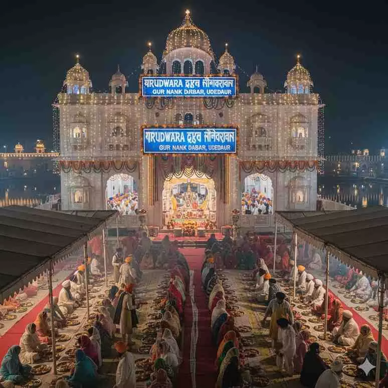 Guru Nanak Devs birth anniversary.