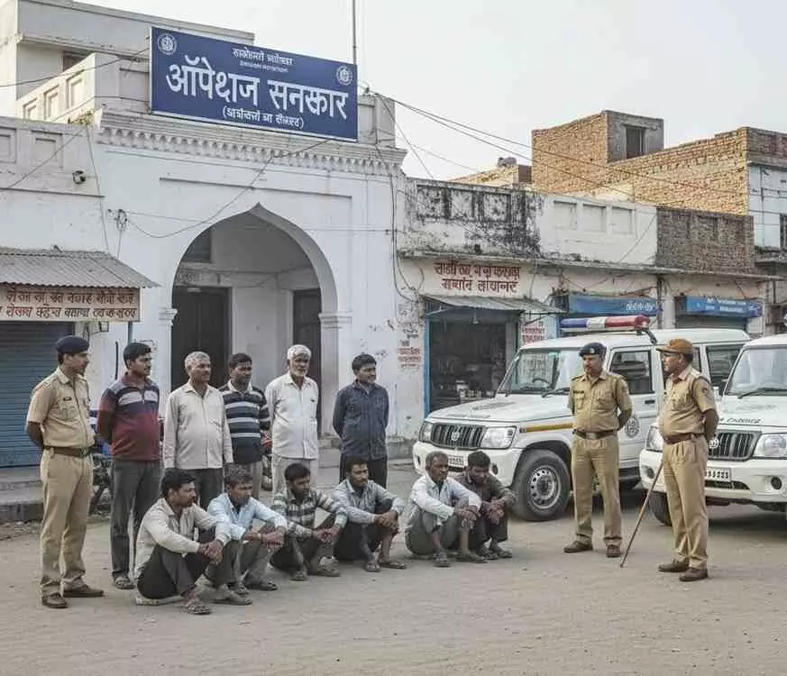 Sagwara police took major action under Operation Sanskaar, Sagwara police took major action under Operation Sanskaar,