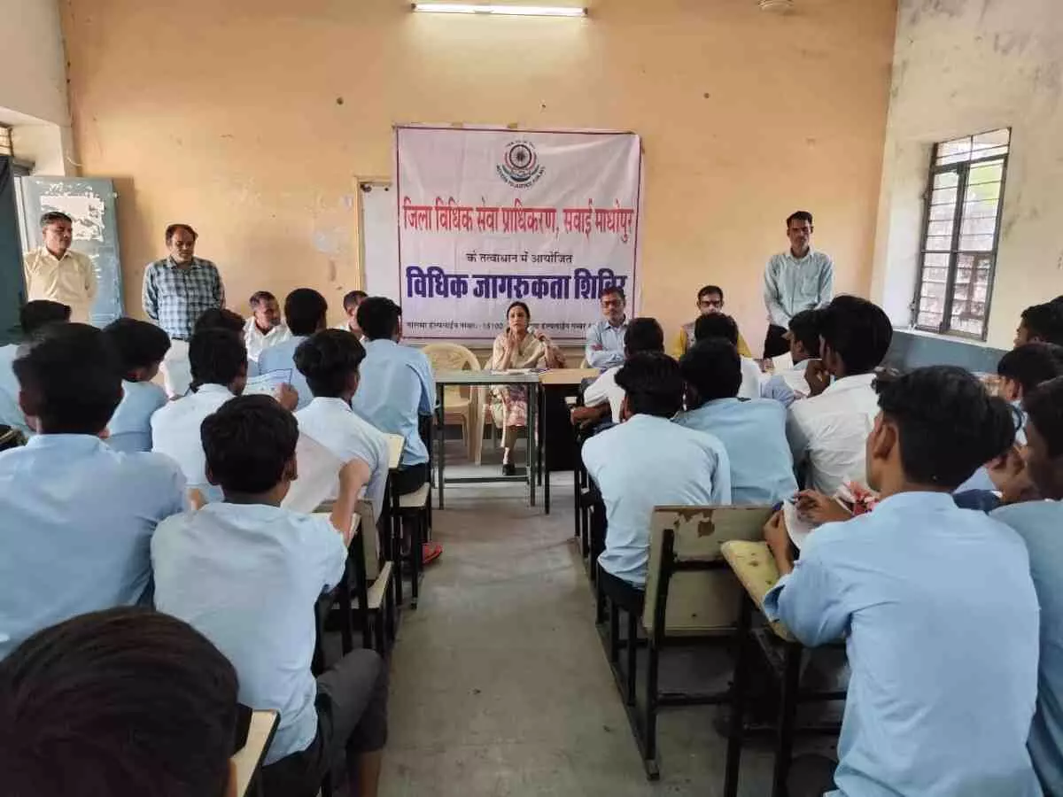 Legal Secretary Sameeksha Gautam organised