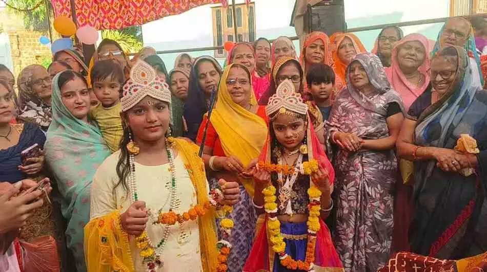 Sita-Rama wedding in Vijay Colony,