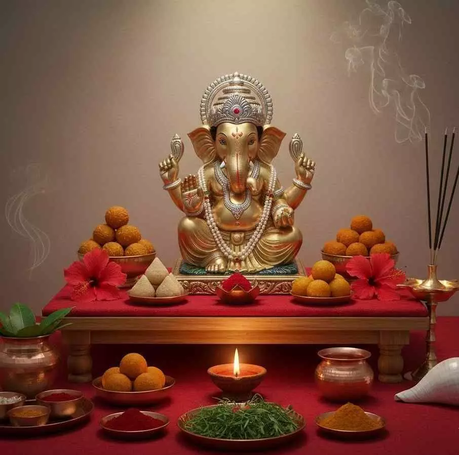 Ganaadhipa Sankashti 2025: How to please Lord Ganesha this year, know the complete puja method. Ganaadhipa Sankashti 2025: How to please Lord Ganesha this year, know the complete puja method.
