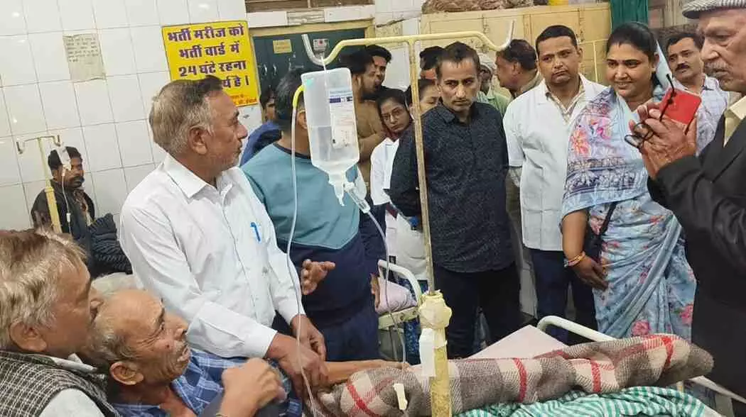 MLA Ritu Banawat conducts surprise inspection