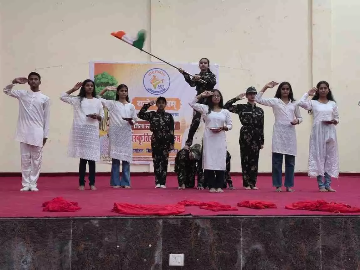 A grand cultural evening was organised in Jhalawar