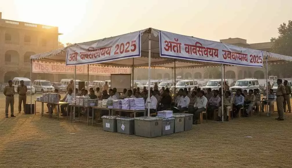 Anta Assembly by-election: Polling teams Anta Assembly by-election: Polling teams