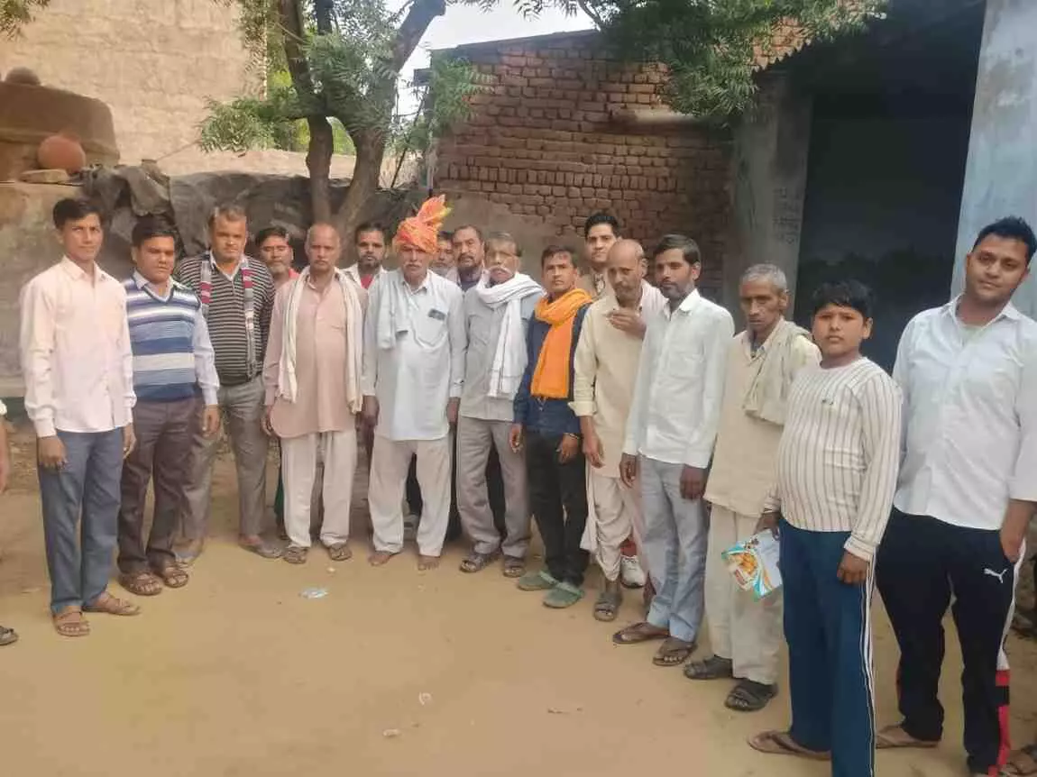 Suresh became the city president of Prajapat Samaj