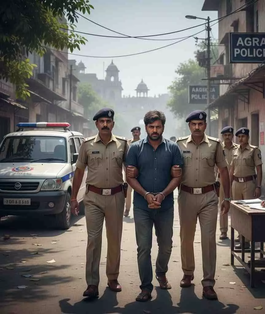 Constable arrested in Agra for theft; Rs 45,000 recovered Constable arrested in Agra for theft; Rs 45,000 recovered
