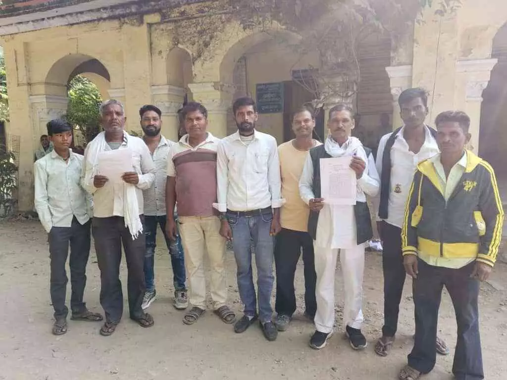 Villagers anger erupts against land mafia