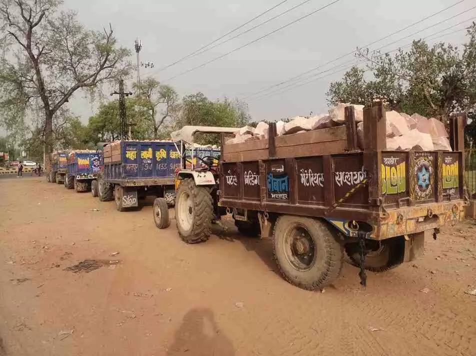 Illegal mining ravages the Aravalli Hills