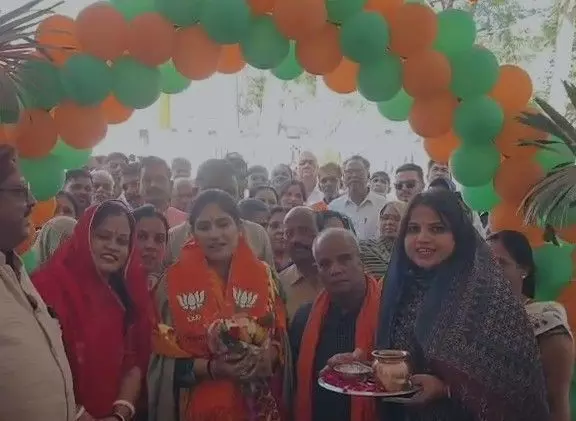 BJP MLA Dipti Maheshwari BJP MLA Dipti Maheshwari